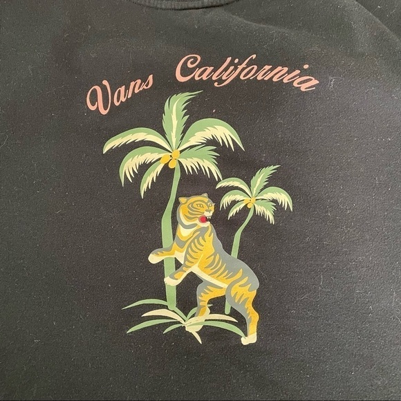 Vans California Tiger Palm Tree Graphic Sweatshirt - Picture 5 of 5